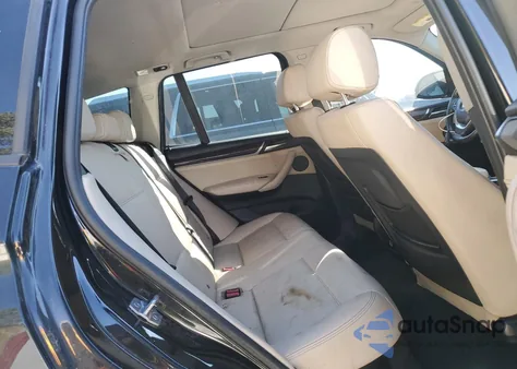 2015 BMW X3 xDrive28I from USA, damaged, VIN 5UXWX9C5XF0D60114